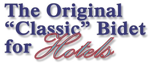 The Original "Classic" Bidet for Hotels
