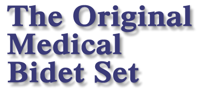 The Original Medical Bidet Set